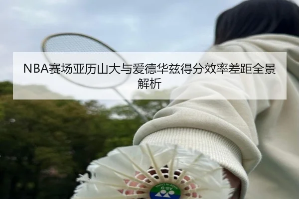 NBA赛场亚历山大与爱德华兹得分效率差距全景解析 - kaiyun